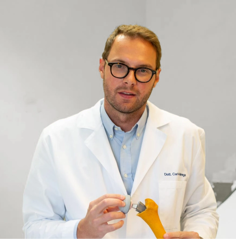 Dr. Carlo Marega, specialista in Ortopedia e Traumatologia