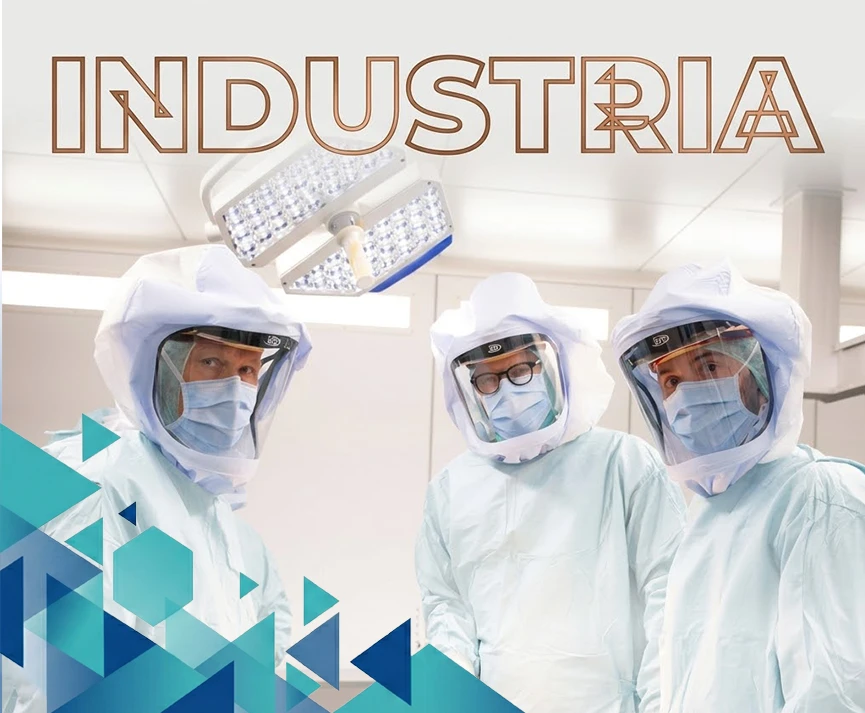 Chirurghi ortopedici Marega per il giornale Industria